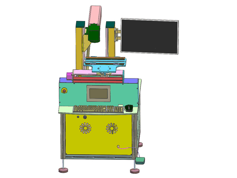 Galvo-type multi-station YAG